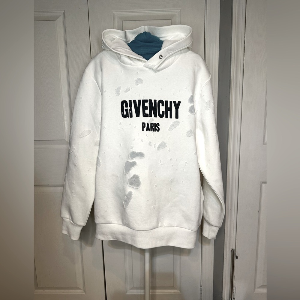 Givenchy Distressed Hoodie